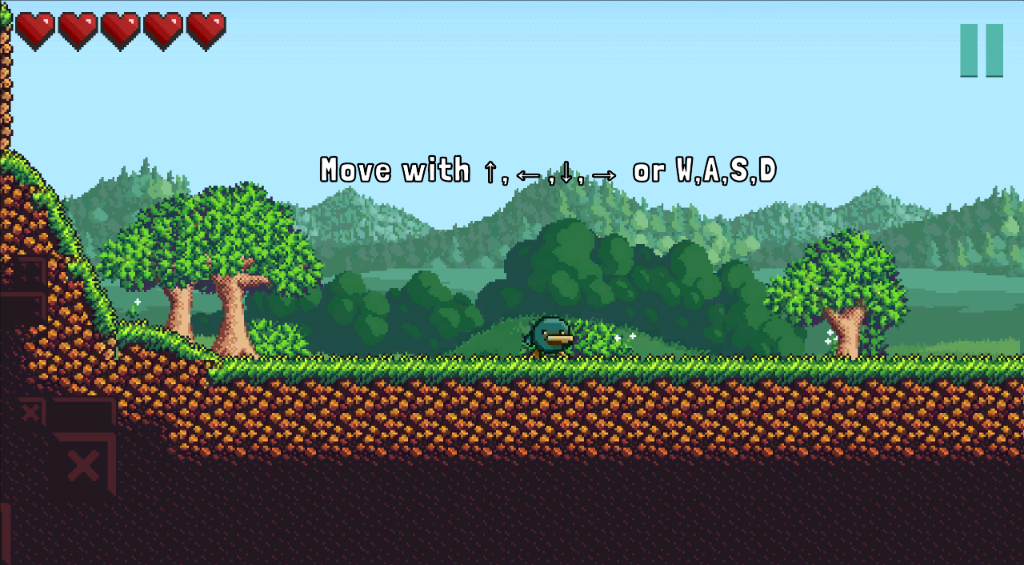 OblivionPath Screenshot - Movement tutorial